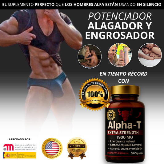 Alpha-T 60 CÁPS - Recupera tu Potencia y Energía Natural