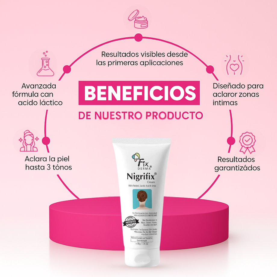 Crema Dermafix (50ml) – Recupera la confianza en tu piel: clara, suave y uniforme.